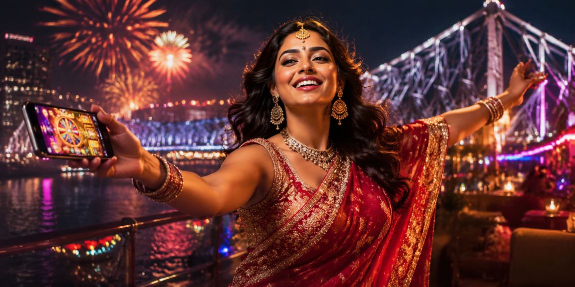 Mobile casino players enjoying entertainment in Kolkata